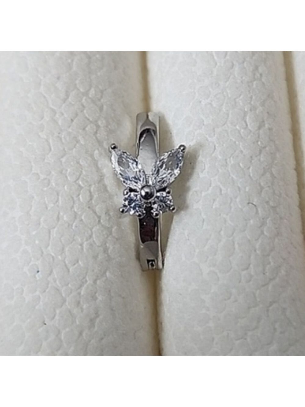 BUTTERFLY Belly BUTTON RING  Surgical STEEL 14G